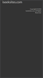 Mobile Screenshot of iseeksites.com